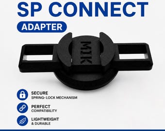 Garmin Edge naar SP Connect-adapter | Zet je Garmin-houder om in een SP Connect-telefoonhouder | Smartphonehouder voor MTB, gravelbike en racefiets