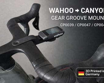 Wahoo - Canyon "Gear Groove Style" voor cockpits CP0039, CP0047 en CP0048 naar Wahoo Bolt Shortend