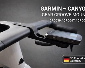 Canyon Gear Groove Garmin Karoo Mount CP0039 CP0047 CP0048 | Aeroad Ultimate Cockpit Bike Computer Mount - shortend
