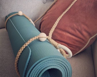 Strap for yoga mat ~ Yoga Mat Carry Strap ~ Gift For Yoga Lovers ~ Carrying Strap ~ Yoga strap ~ Training mat ~ Picnic Blanket ~ Boho Style