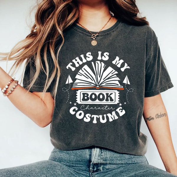 This Is My Book Character Costume Shirt, Book Character Costume Shirt,  Book Shirt, Character Costume Shirt