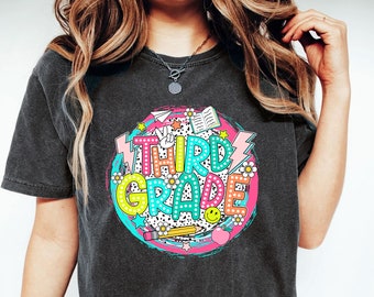 Third Grade Shirt, Third Grade Teacher Shirt, Teacher Gift, Gift for Teachers, 3rd Grade, Third Grade Teacher,Back to School Shirt