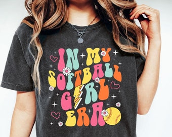 In My Softball Girl Era Shirt, Softball Shirt, Softball Era Shirt, Game Day Shirt, Gift for Softball Player, Softball Lover Tee