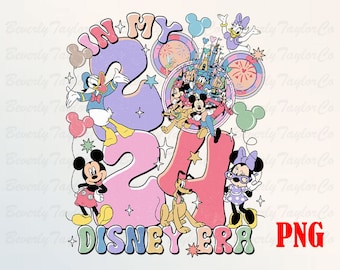 In My 2024 Era Png, Colorful Vacay Png, Retro Walt Mickey World Png, Mickey And Friends Png, Dis-neyland Vacation Png, Family Trip 2024