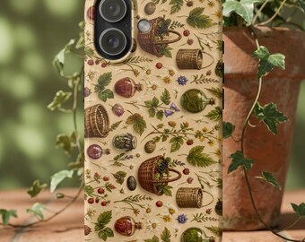 Cottage core Biodegradable phone Cases  iPhone 17