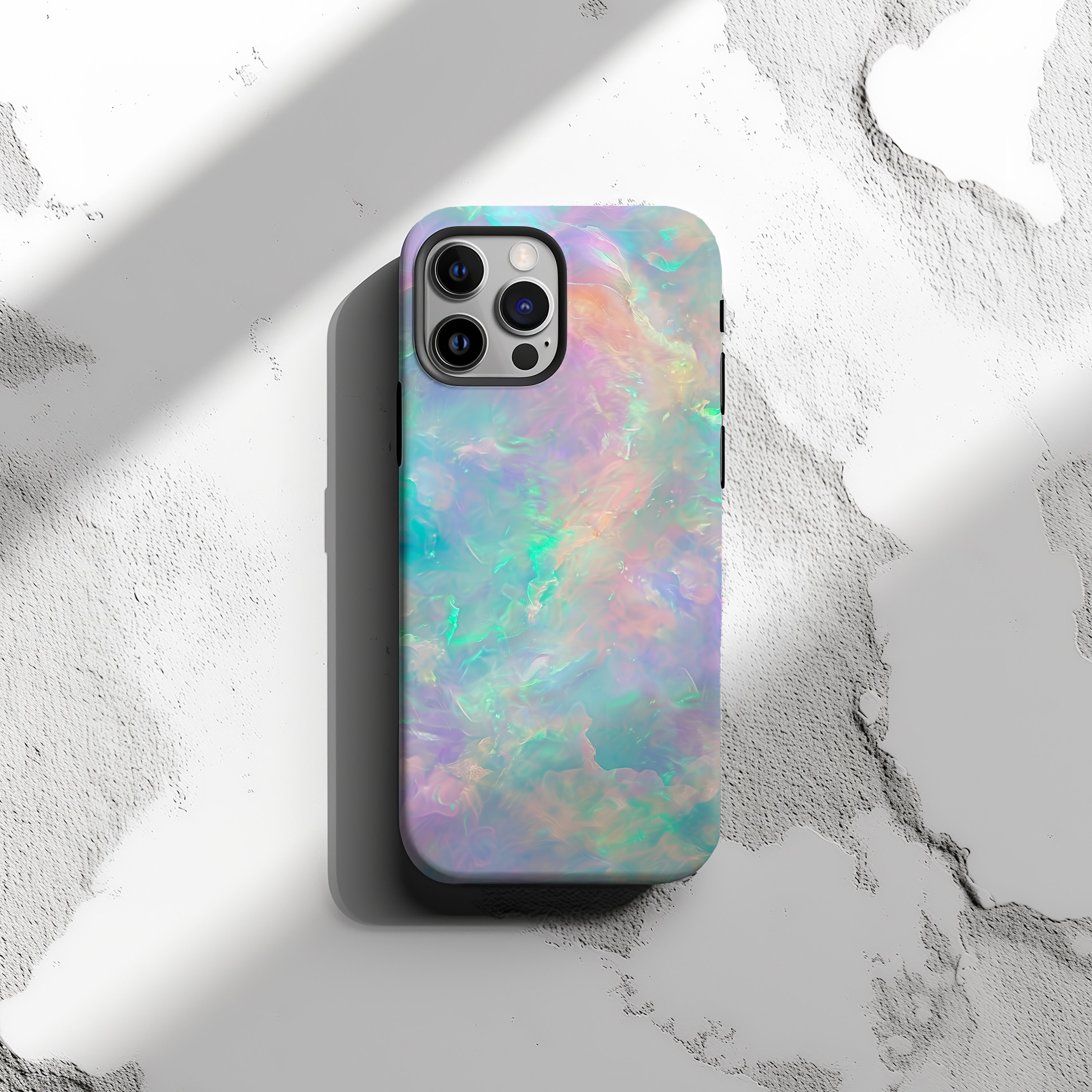 Colorful Pastel Dream Phone Case - Pastel Cute Design, Vibrant Protective Cover for Trendy and Artistic Souls