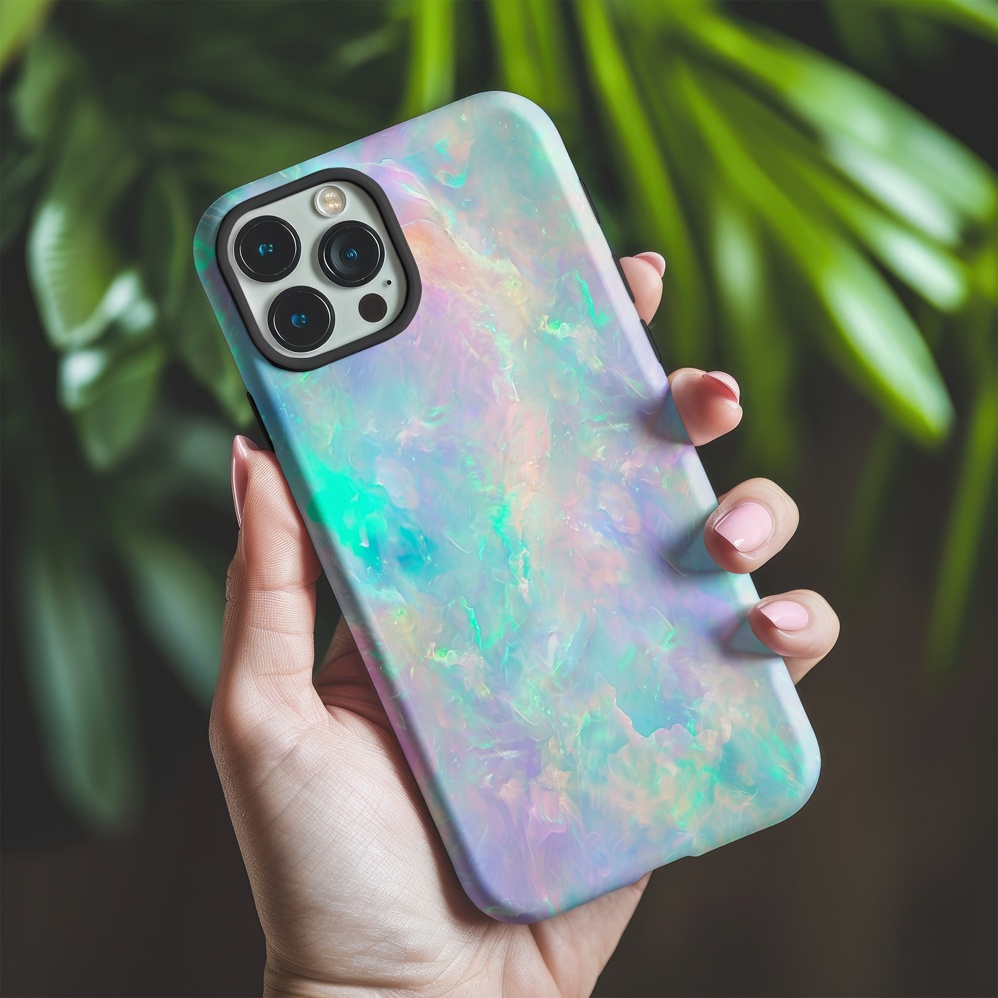 Colorful Pastel Dream Phone Case - Pastel Cute Design, Vibrant Protective Cover for Trendy and Artistic Souls