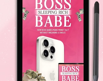 Ebook Cover Template, Business Ebook Cover Design, Entrepreneur Ebook Cover, PLR Ebook Cover, Passive Income Ebook Cover, Canva Book Cover