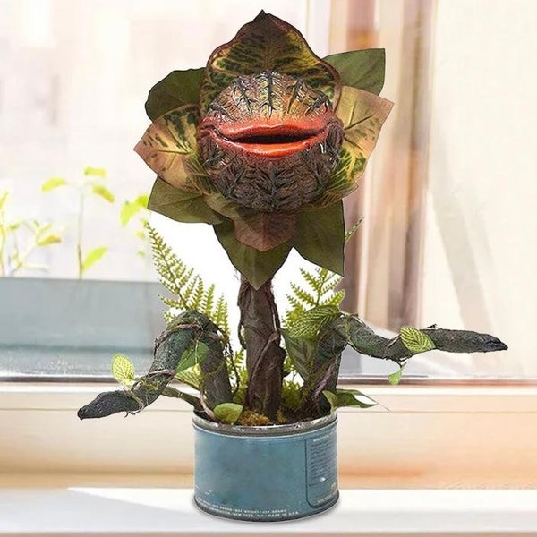 Baby Audrey II prop  high quality model halloween plant  garden decoration little shop of horror   FREE SHIPPING