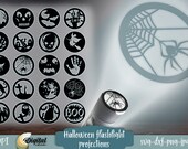 Halloween flashlight projections bundle, Halloween papercut shadow art, Halloween flashlight SVG, Halloween kids