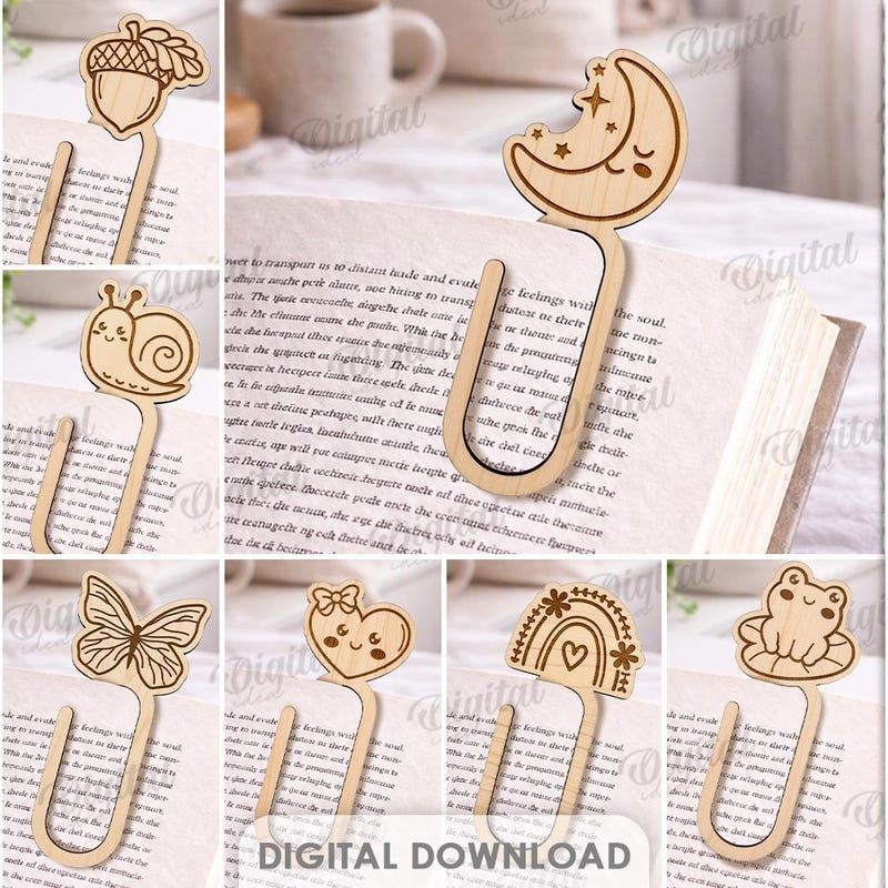 Paperclip Book Marker - Etsy