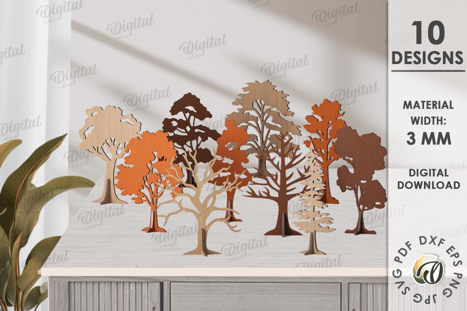 Boom Van Het Leven Natuurlijke Houten Mand Bodem 2... - Vicedeal