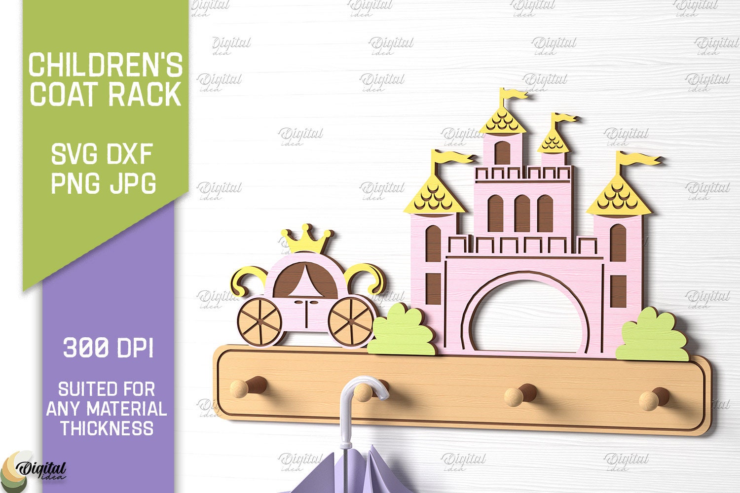 Princess Coat Rack Baby Clothes Hanger Laser Cut 3D Kids Wall Hanging Rack Nursery Sign Kids Room Decor Kids Coat Hook Svg Etsy Canada
