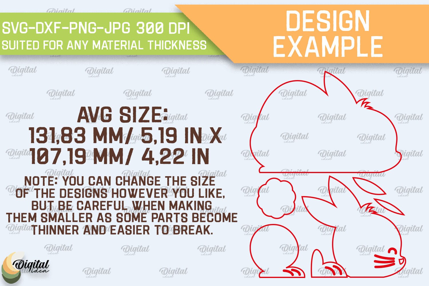 3D Easter Bunny Signs Bundle, 3D Layered Sign Laser Cut, Cute Rabbit ...