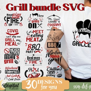 Grill SVG bundle, BBQ svg, barbecue quotes svg, grilling svg, funny apron svg, bbq master svg, queen of the grill, bbq quotes and sayings