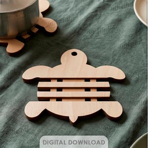 3D Hot Teller Untersetzer, Schildkröte Untersetzer Laser cut Dateien, Topflappen, Topflappen, Topfuntersetzer, Topflappen, Topfuntersetzer, etc