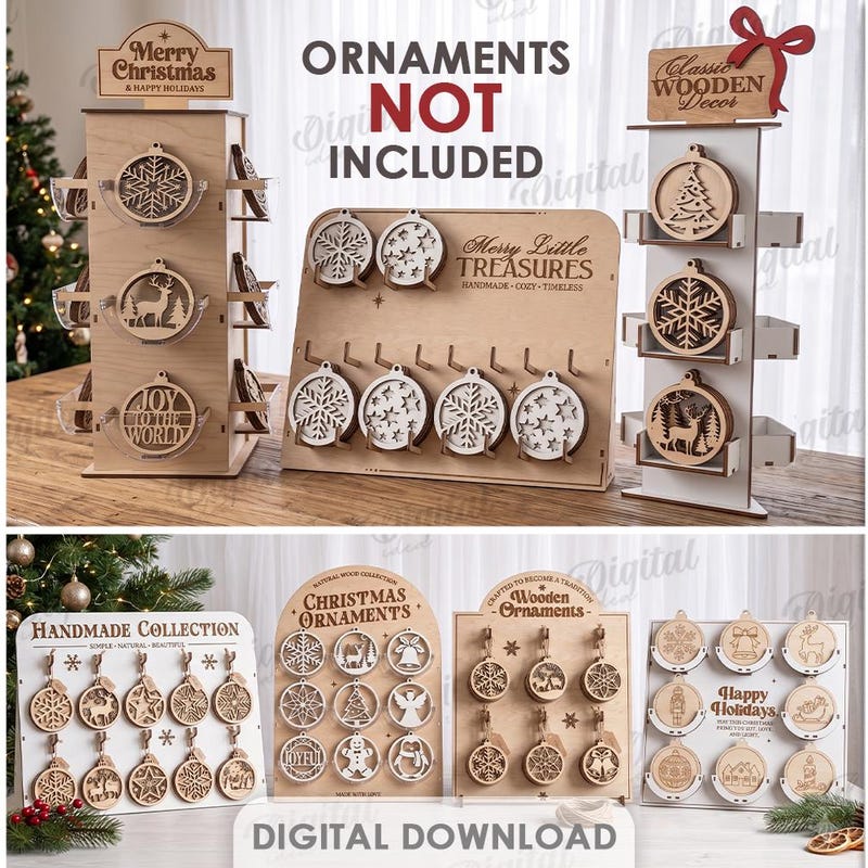 Ornament Display Wall Tree - Etsy