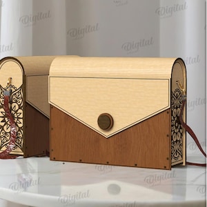 Bolso de mano 3D, bolso cortado a láser, elegante bolso de mano de madera, mandala SVG, regalo del día de la madre, bolso de mano para mujer SVG, billetera boho decorativa