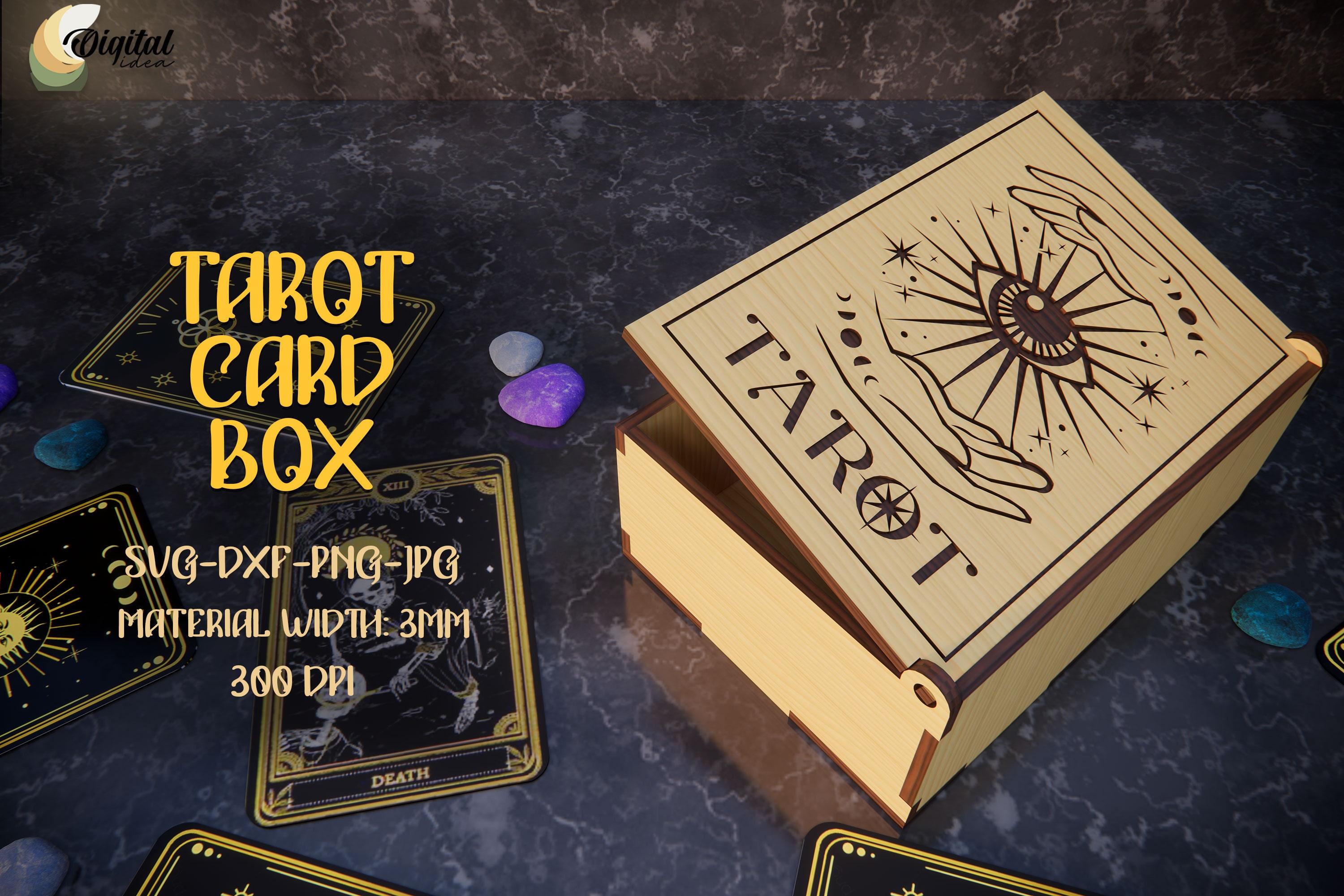 d*4様 TREVOR BROWN TAROT CARD BOX サイン入り
