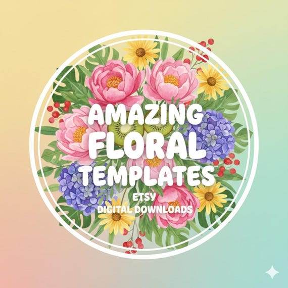 Amazing templetes collection, floral