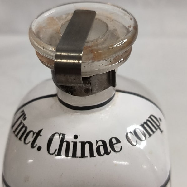 1900 Apothekerflasche ,,Tinct. Chinae Comp."