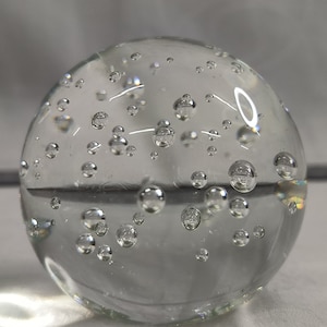 Paperweight ball made of glass Murano