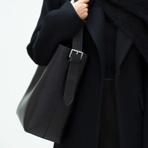 Leather Bag Tote Bag / Large Leather Tote Bag, Working Bag