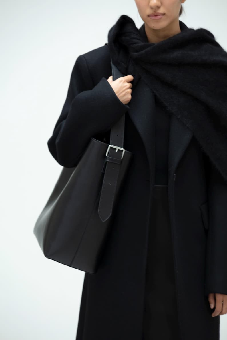 Leather Bag Tote Bag / Large Leather Tote Bag, Working Bag