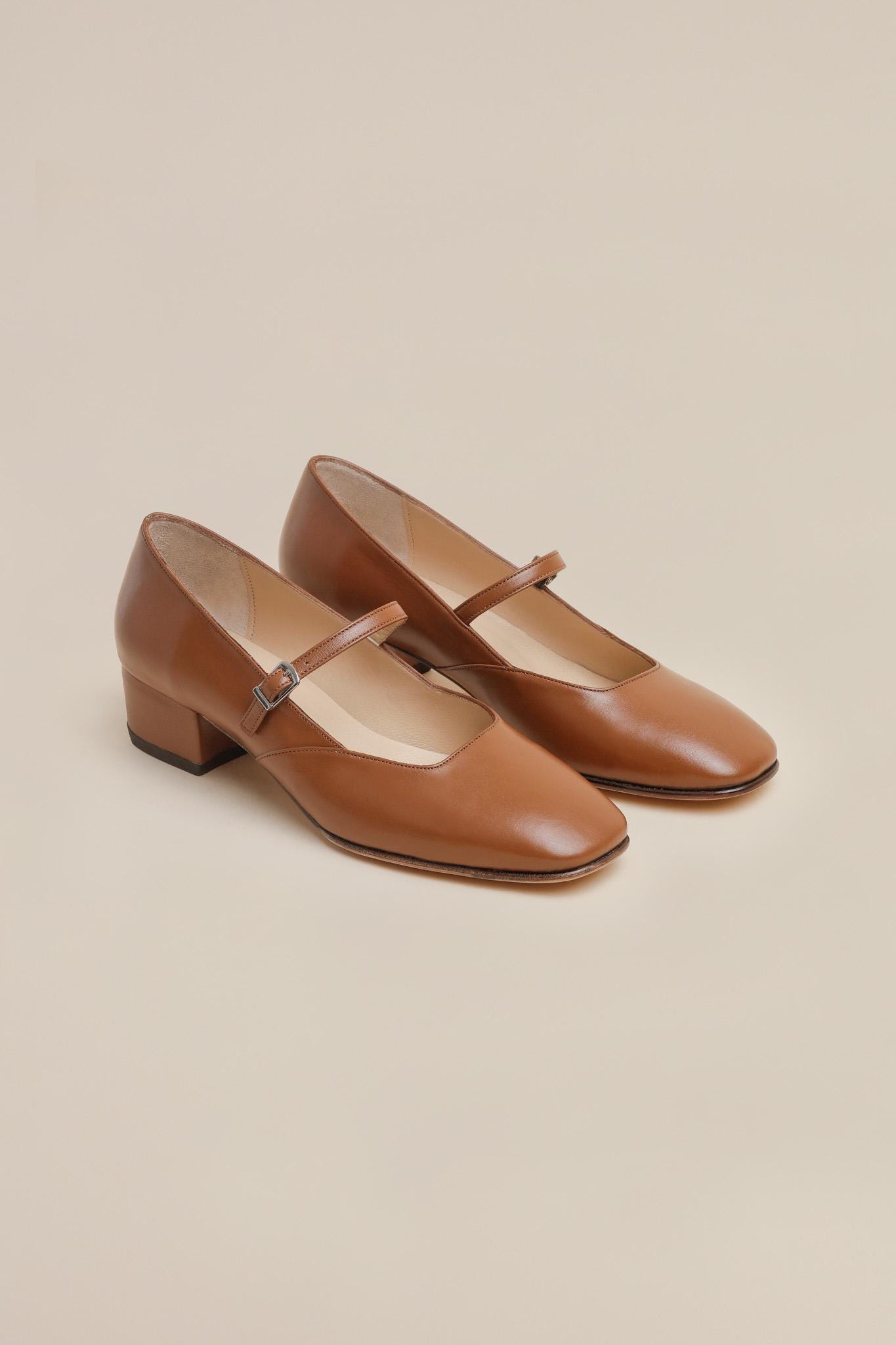 SALE】Maryjane Brown Zebra