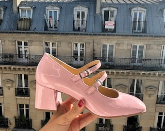Pink Patent Leather Mary Jane