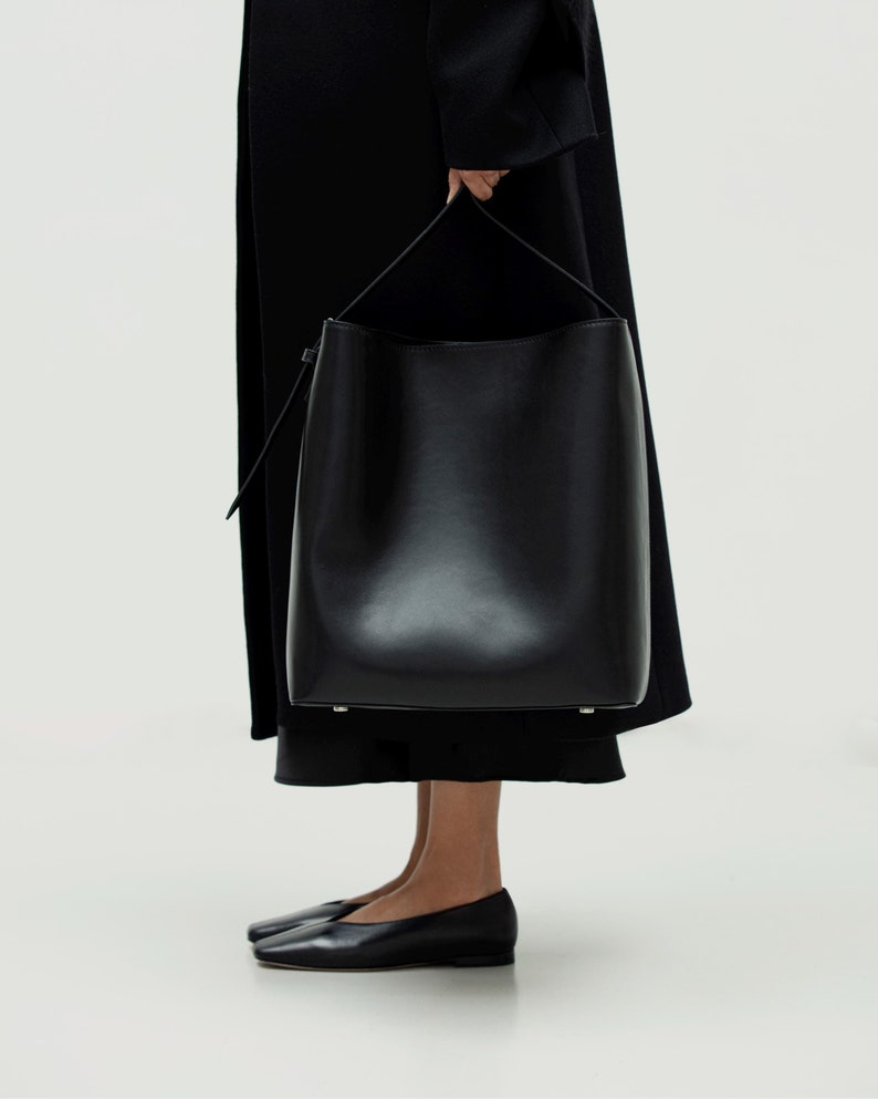 Leather Bag Tote Bag / Large Leather Tote Bag, Working Bag