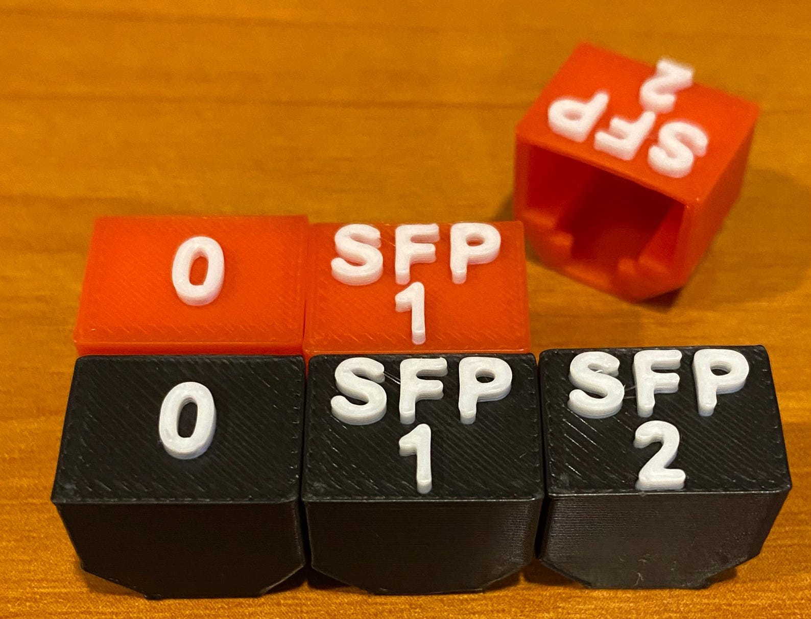 3D Printed Numbered Ethernet Port Tags: Network Switch Labels (for ...