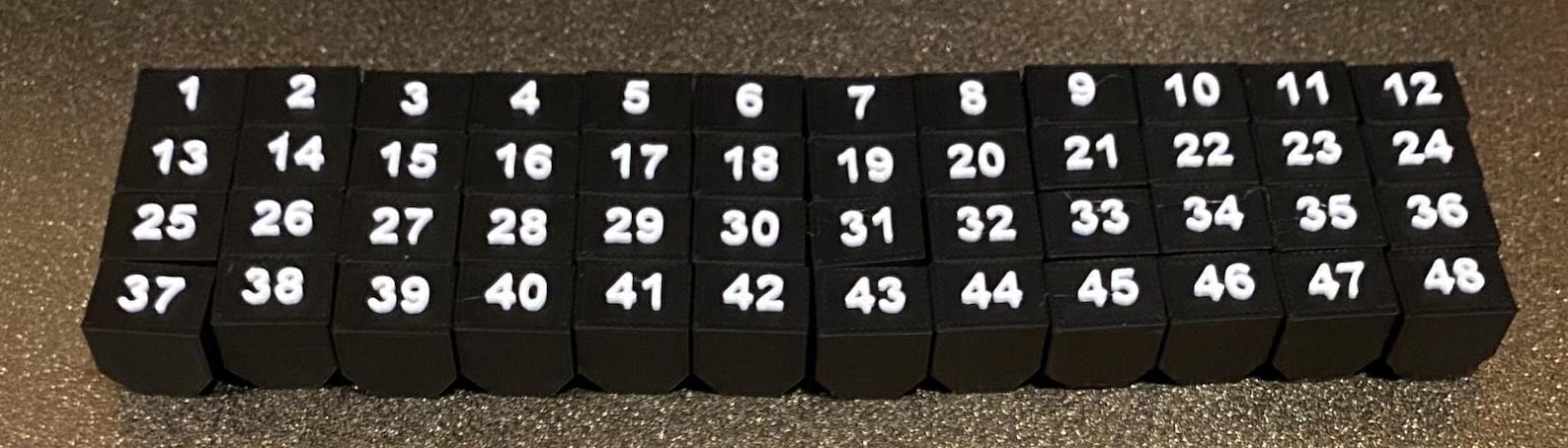 3D Printed Numbered Ethernet Port Tags: Network Switch Labels (for ...