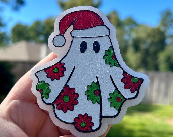 Christmas Ghost Freshie, Car Freshie, Freshy Etsy