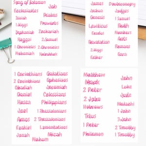 bible study print out | PDF print | prayerful woman | printable bible name labels | PDF books of the bible | bible stickers DIY multiblue