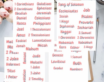bible study print out | PDF print | prayerful woman | printable bible Name labels | PDF books of the bible | bible stickers DIY