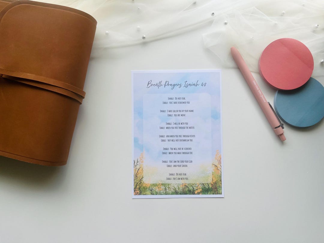 War Binder Loaded Bible Printout With Scriptures Prompts | PDF Print ...