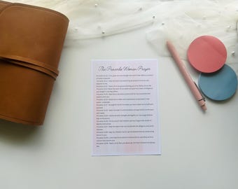 war binder loaded bible printout with scriptures prompts | PDF print | tip in | proverbs woman prayer| bible study binder DIY | Starter kit