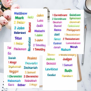 Estudio bíblico para imprimir / Impresión en PDF / Mujer de oración / Etiquetas con nombres bíblicos para imprimir / Libros de la Biblia en PDF / Calcomanías bíblicas para hacer uno mismo