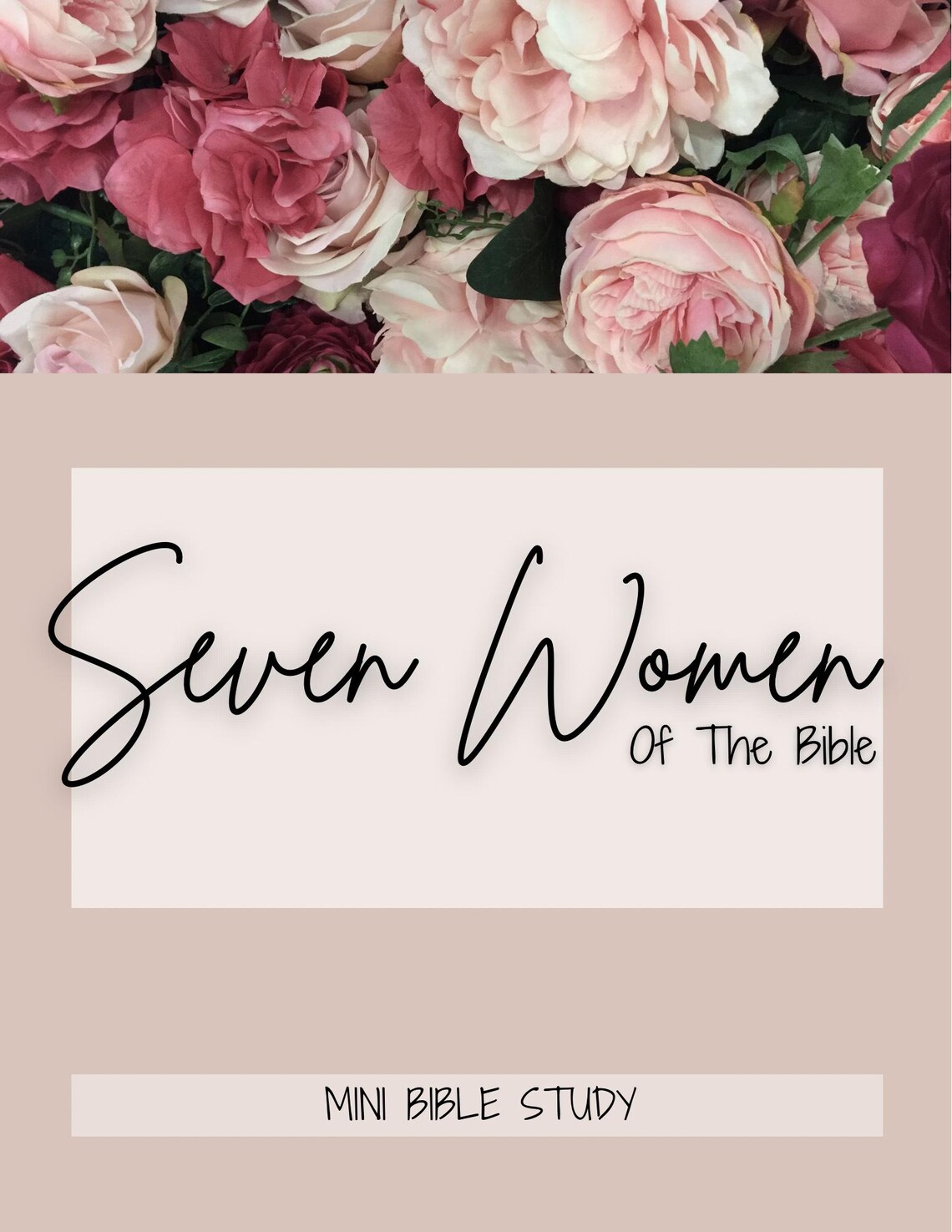 Women of the Bible Mini Study Print Out - Etsy