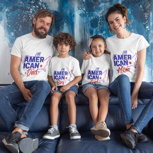4th of Juli Passende Familien T-Shirts