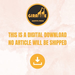 Puede incluir: Un gr&aacute;fico de descarga digital con un icono de flecha de descarga amarillo y el texto "Esta es una descarga digital. No se enviar&aacute; ning&uacute;n art&iacute;culo."