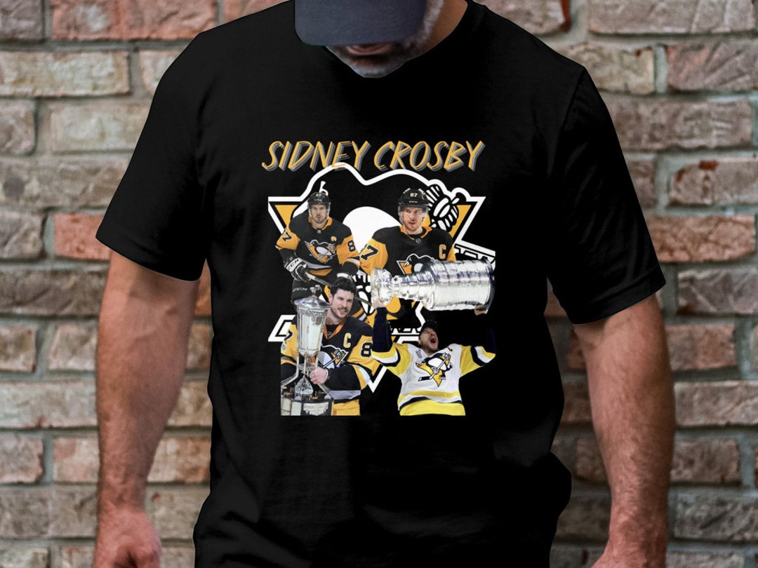 Sidney Crosby Ice Hockey Canadian Vintage Unisex T-Shirt