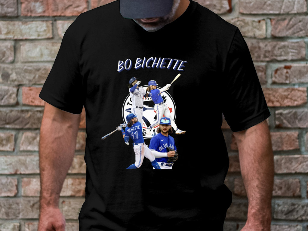 ShirtcieCA Vintage Bo Bichette Tshirt - Bo Bichette Vintage Bootleg Classic Graphic T-Shirt - Gift for Women and Men Unisex T-Shirt