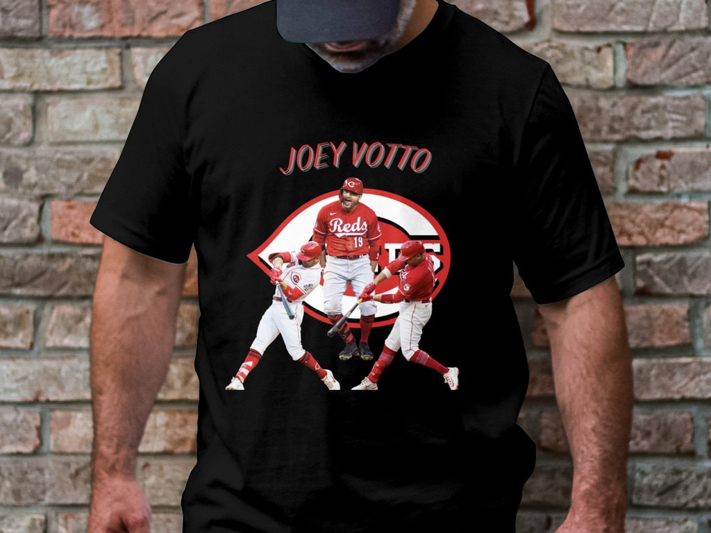 ShirtcieCA Vintage Joey votto Tshirt - Vintage Joey votto Bootleg Classic Graphic T-Shirt - Gift for Women and Men Unisex T-Shirt