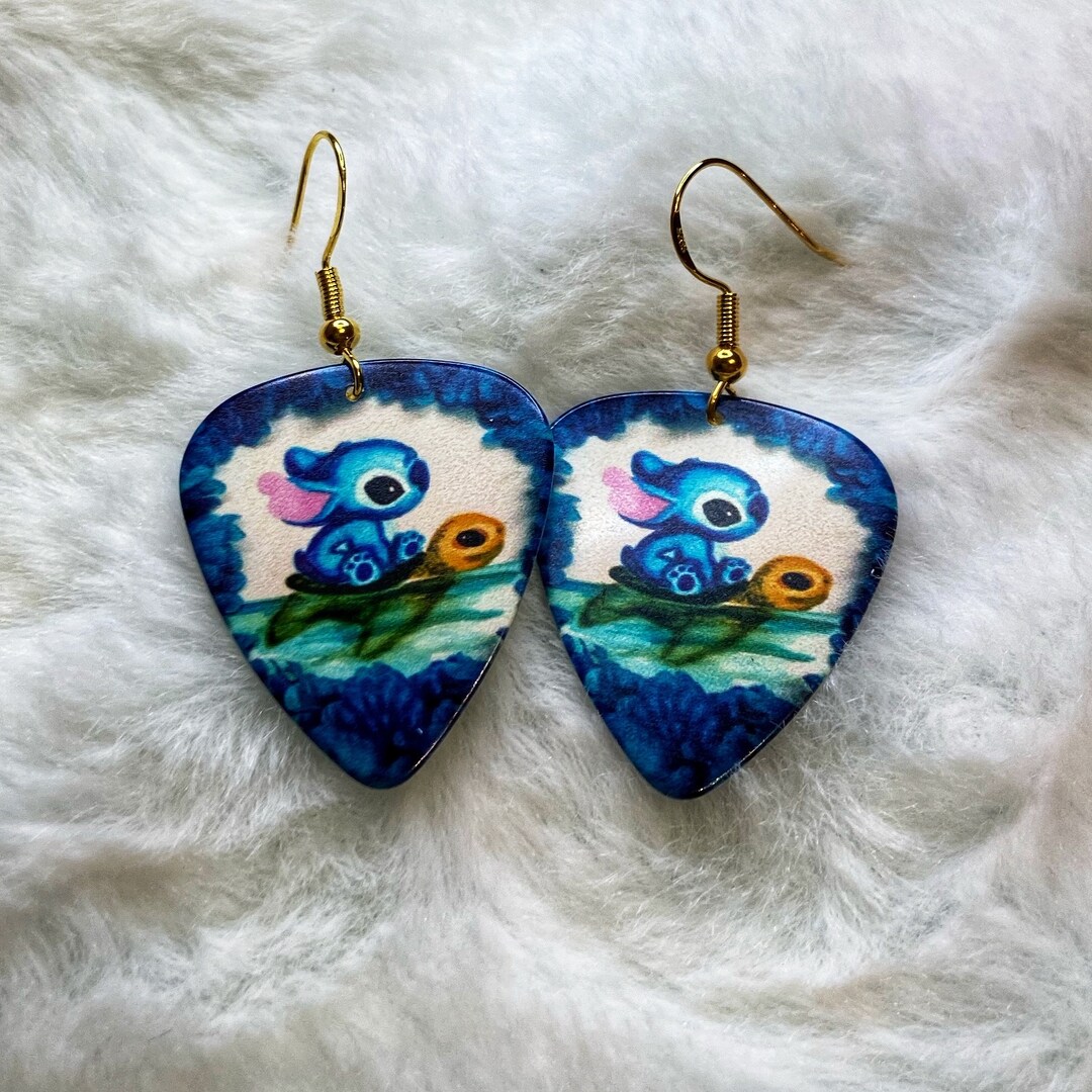 Lilo and Stitch Earrings lilo and Stitch Gift Disneys Etsy