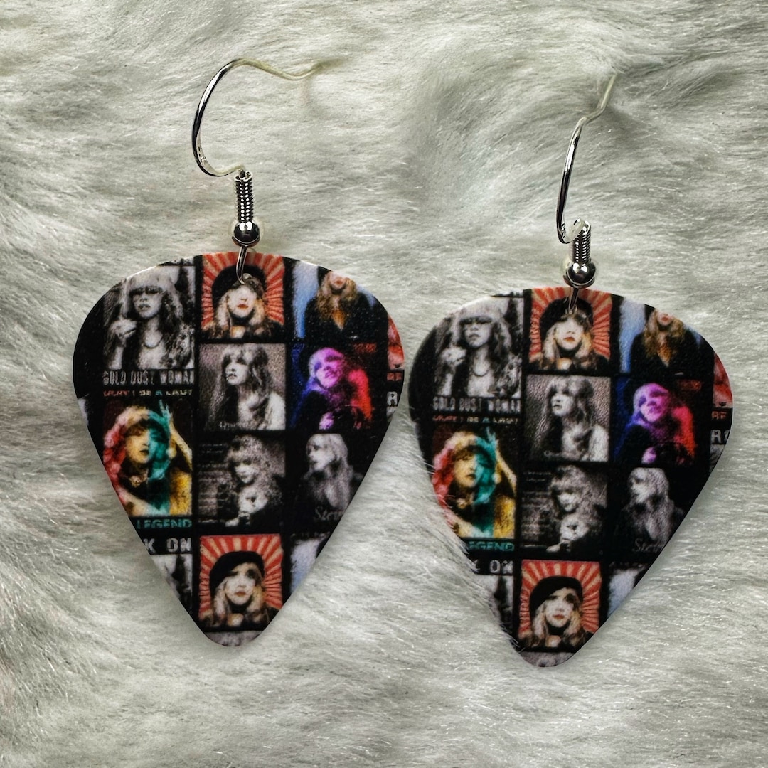 Stevie Nicks Earrings Steve Nicks Gift fleetwood Mac Fans Classic Rock