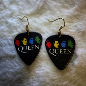 Queen band deals earrings