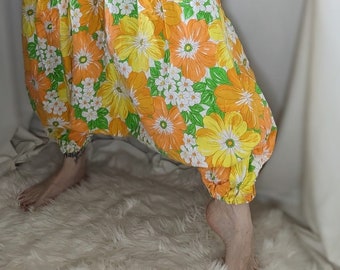 Eco-Chic Boho Genie Harem Pants - Martinique