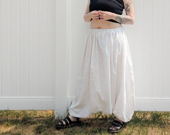 Eco-Chic Boho Genie Harem Pants - Cottage-Core Gremlin